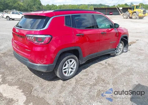 2020 Jeep Compass Sport from USA, damaged, VIN 3C4NJDAB9LT132871